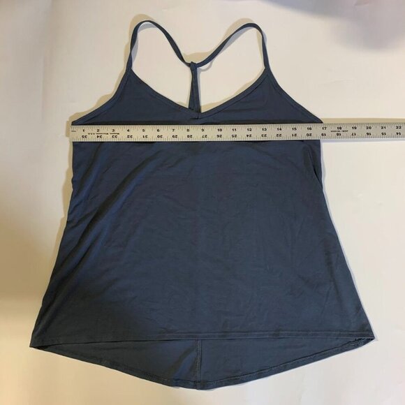 Athleta Women's V Neck Adjustable Back Stretch Outdoor Yoga Tank Top Size S - Picture 9 of 11